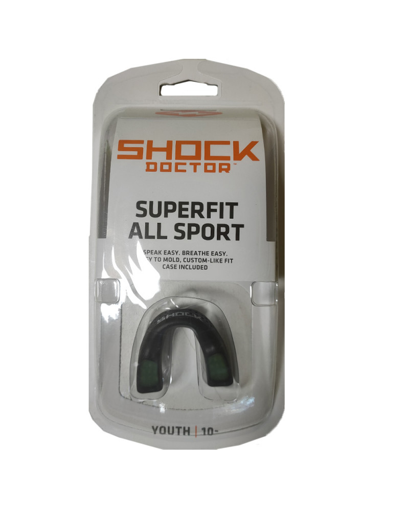 Protège dent Enfant SuperFit All Sport Shock Doctor - Boutique en Ligne Ô  Rugby