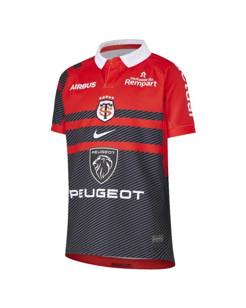 Maillot Enfant Domicile Stade Toulousain 2022/2023 Nike : Boutique en Ligne Ô Rugby
