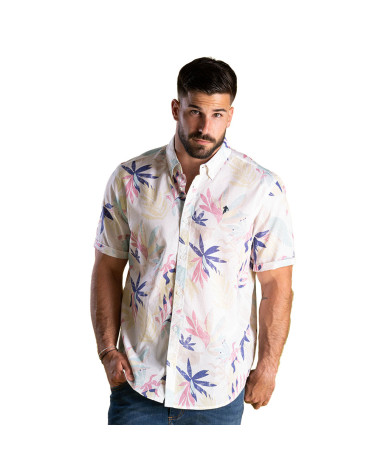 Chemise Manches Courtes IWI of Pacific Blanche Ruckfield