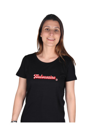 T-Shirt Femme Toulousain Noir Stade Toulousain 2023/2024