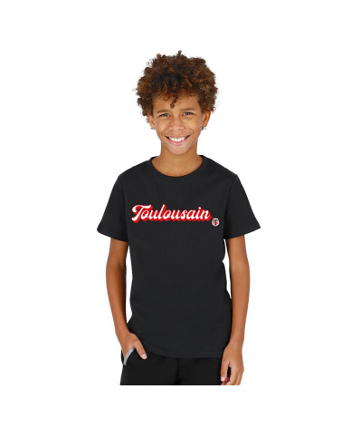 T-Shirt Enfant Toulousain Noir Stade Toulousain 2023/2024