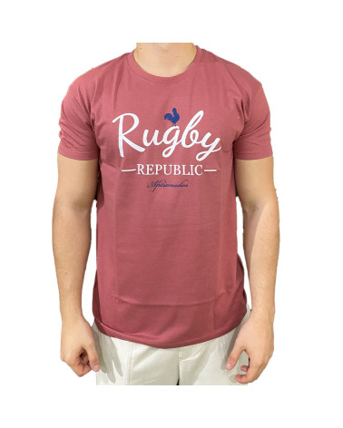 T-Shirt Rugby Republic Rose Aficionados