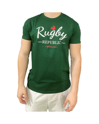 T-Shirt Rugby Republic Vert Aficionados